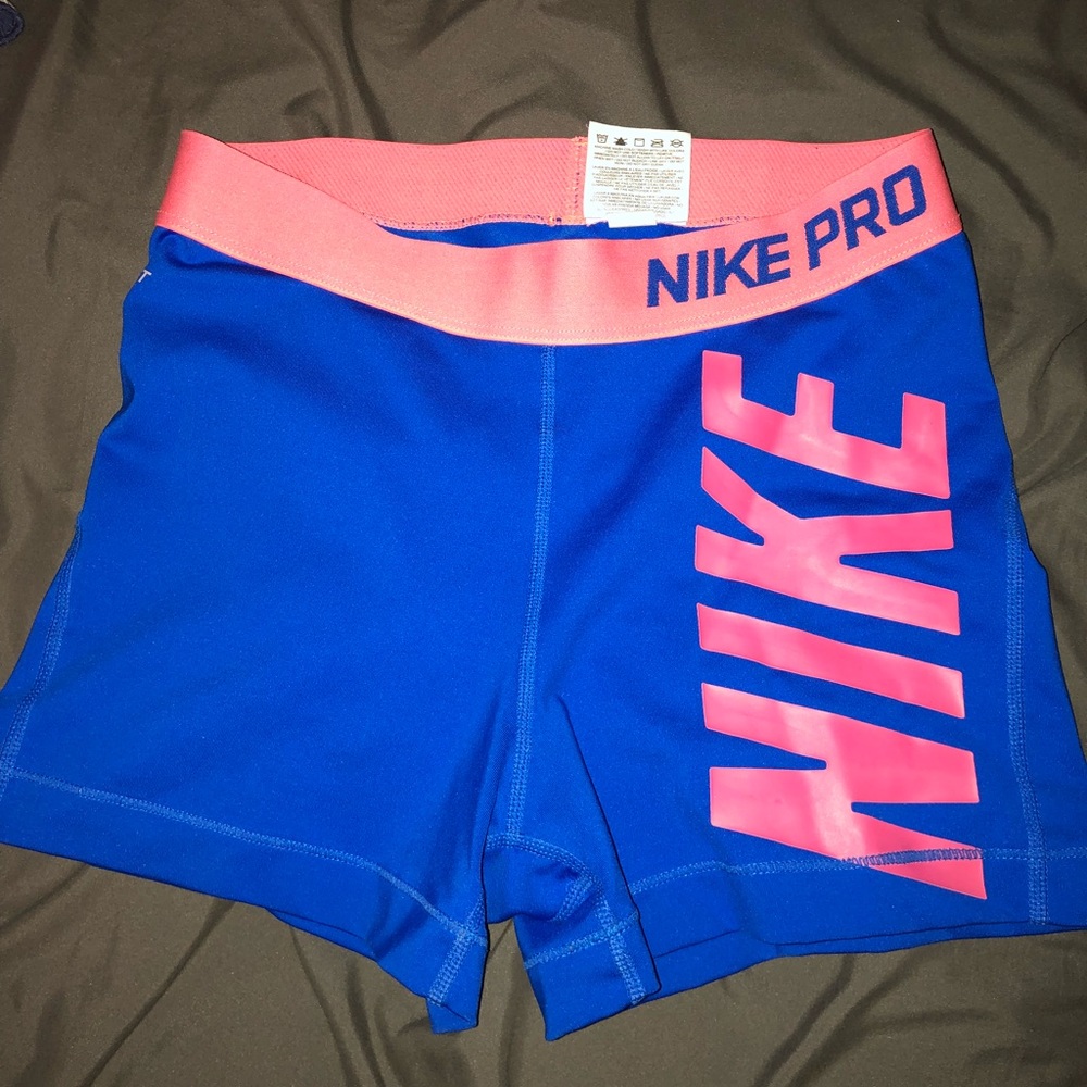 Nike pro spandex shorts